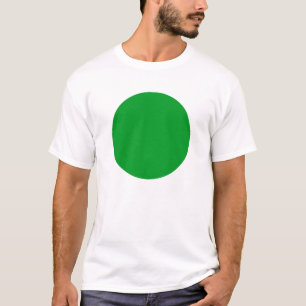 Einfacher Kreis - Grasgrün T-Shirt