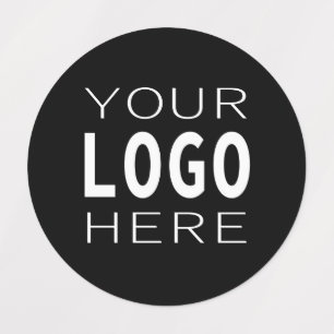Einfacher, leichter Logo-Ersatz Schwarz oder DIY Etiketten