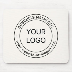 Einfacher Logo-Ersatz & bearbeitbarer Text Off W Mousepad