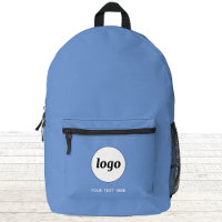 Einfacher Logo Text Werbeaktion Blue