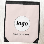 Einfacher Logo-Text Werbung für Unternehmen Rosa F Sportbeutel<br><div class="desc">Fügen Sie Ihr eigenes Logo und Textauswahl zu diesem Design hinzu. Entfernen Sie den Text,  wenn Sie es vorziehen. Minimalistisch und beruflich. Ideal für ein Werbeprodukt für Ihre Kunden und Kunden. Weitere Versionen finden Sie in der Auflistung.</div>