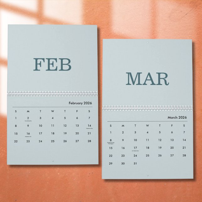 Einfacher Luxus Design Kalender (Von Creator hochgeladen)