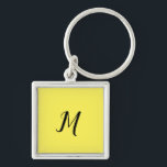 EINFACHER MINIMAL MONOGRAM ELEGANTER SCHLÜSSELANHÄ SCHLÜSSELANHÄNGER<br><div class="desc">DESIGN</div>