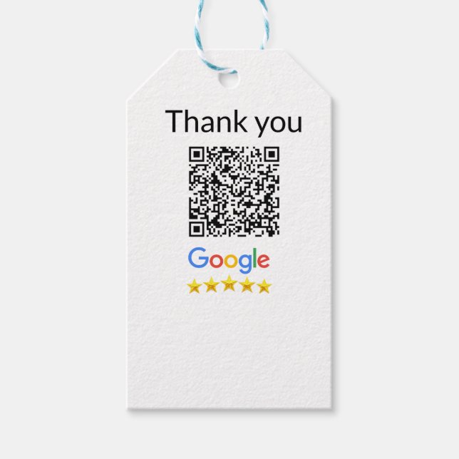 Einfacher minimaler q r Code Hinzufügen Logo Scan- Geschenkanhänger (Vorderseite)