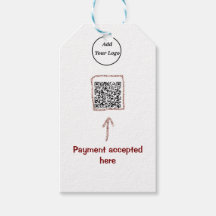 Einfacher minimaler q r Code Hinzufügen Logo-Scan-