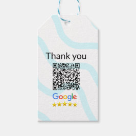 Einfacher minimaler q r Code Hinzufügen Logo Scan- Geschenkanhänger