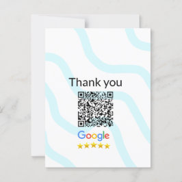 Einfacher minimaler q r Code Hinzufügen Logo Scan- Postkarte