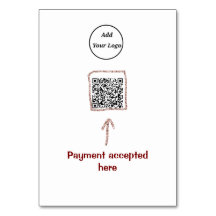 Einfacher minimaler q r Code Hinzufügen Logo-Scan-