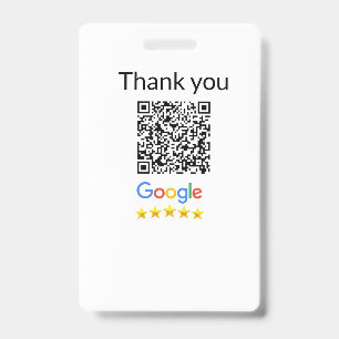Einfacher minimaler QR-Code-Logo-Scan-Code-Name wi Ausweis