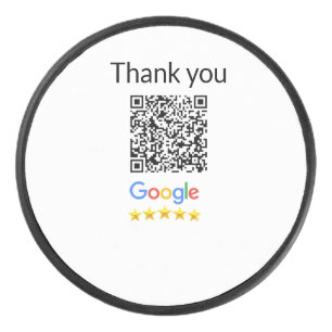 Einfacher minimaler QR-Code-Logo-Scan-Code-Name wi Eishockey Puck