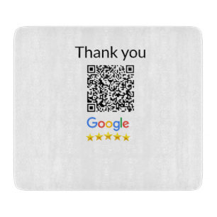 Einfacher minimaler QR-Code-Logo-Scan-Code-Name wi Schneidebrett