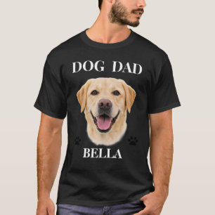 Einfacher moderner cooler individueller Hundename  T-Shirt