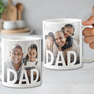 Einfacher moderner Papa-Foto Kaffeetasse