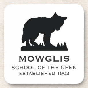 Einfacher Mowglis Untersetzer