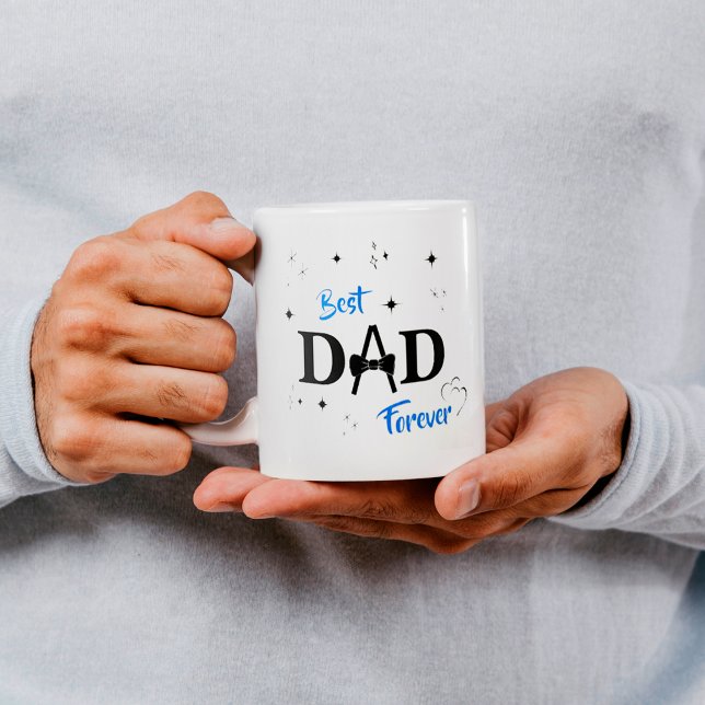 Einfacher Papa je Kaffee-Tasse Tasse (Simple best dad ever Coffee Mug
)