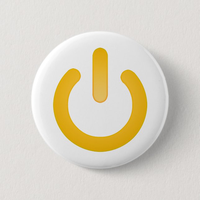 Einfacher Power-Knopf Button (Vorderseite)