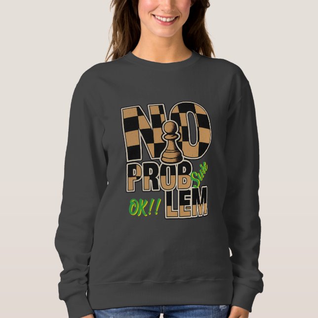 Einfacher Pullover für Damen (Vorderseite)