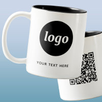 Einfacher QR-Code für Logos und Werbung für Text