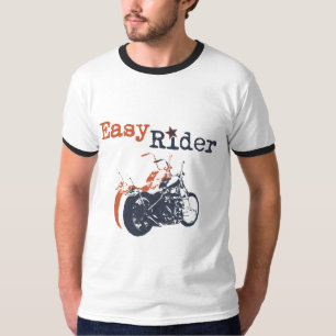 Einfacher Reiter-Chopper T-Shirt