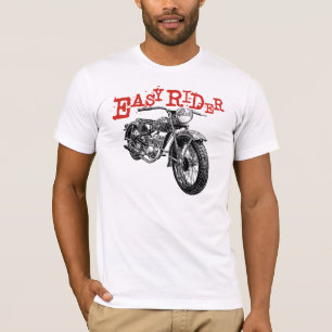 Einfacher Reiter des Motorrades T-Shirt