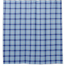 Einfacher Rustikaler Blau Stil Karo 