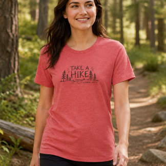 Einfacher See wie Deerwood Lake Tri-Blend Shirt