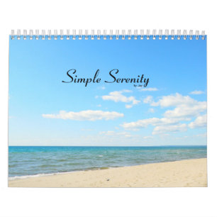 Einfacher Serenity-Kalender Kalender