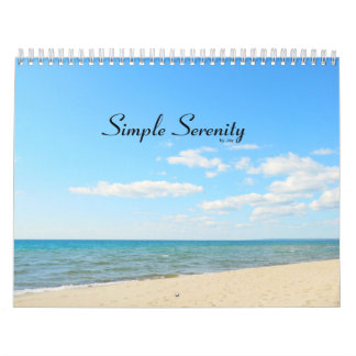 Einfacher Serenity-Kalender Kalender