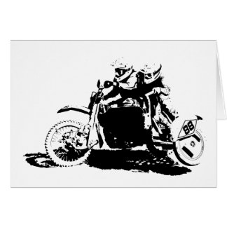 Einfacher Sidecarcross Entwurf