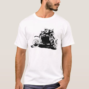 Einfacher Sidecarcross Entwurf T-Shirt