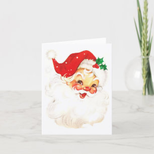 Einfacher süßer vintage Weihnachtsmann Weihnachten