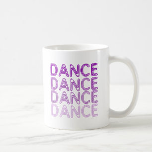 Einfacher Tanz-Entwurf Kaffeetasse