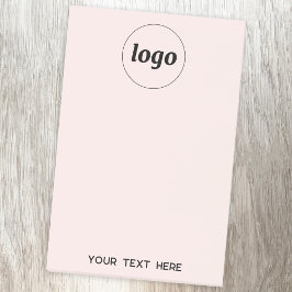 Einfacher Text für Logos Werbeaktion Rosa Rosa Post-it Klebezettel