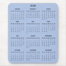 Einfacher und dennoch eleganter Kalender 2026 | Ma