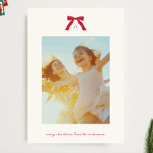 Einfacher Weihnachts-Rot-Text & Schleifen benutzer