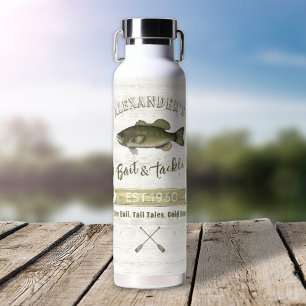 Einfacher Whimsical Spaß Angeln Fischer Köder Trinkflasche