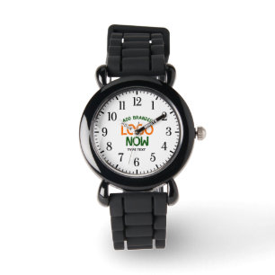 EINFACHER ZEITGENÖSSISCHER, SCHWARZER KUNDE ARMBANDUHR
