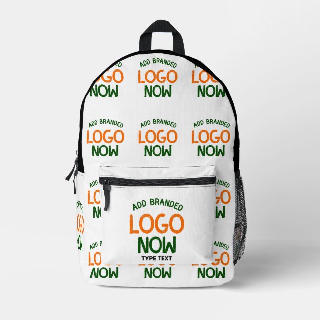 EINFACHER ZEITGENÖSSISCHER, WEISSER, SCHNELLER KUN BEDRUCKTER RUCKSACK (Vorderseite)