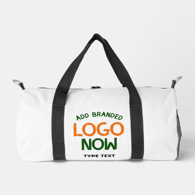 EINFACHER ZEITGENÖSSISCHER, WEISSER, SCHNELLER KUN DUFFLE BAG (Vorderseite)