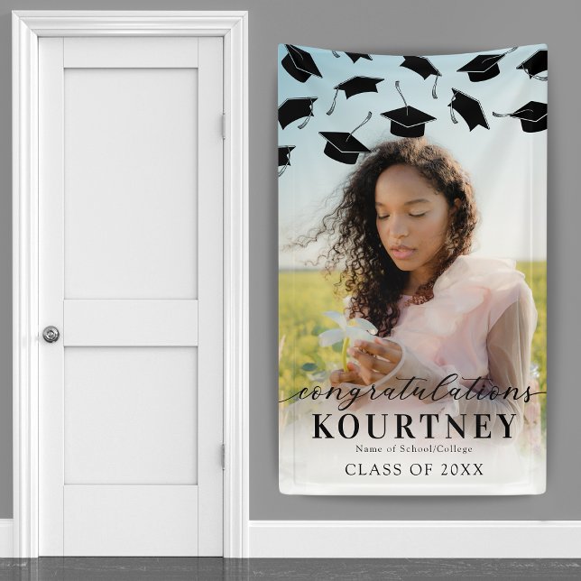 Einfaches 2025-Abschluss-Foto Banner (Von Creator hochgeladen)