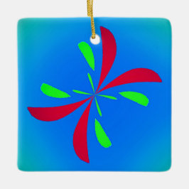 Einfaches Abstraktes Schmetterlingsflugmuster Keramikornament