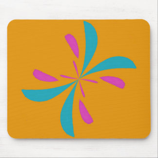 Einfaches Abstraktes Schmetterlingsflugmuster Mousepad