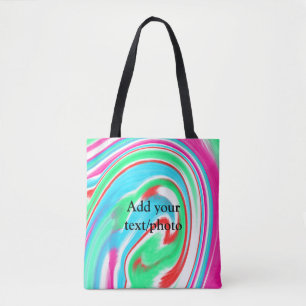 Einfaches Acryl-Guss-Marmor, fügen Sie Ihren Text, Tasche