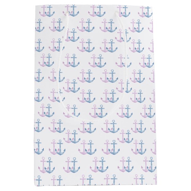 Einfaches Anchor Duo! Mittlere Geschenktüte (Vorderseite)
