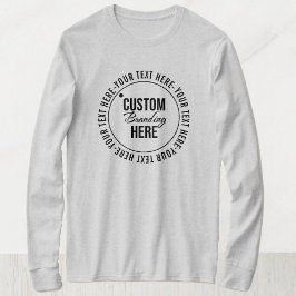 Einfaches Apparel-Logo für Werbezwecke T-Shirt