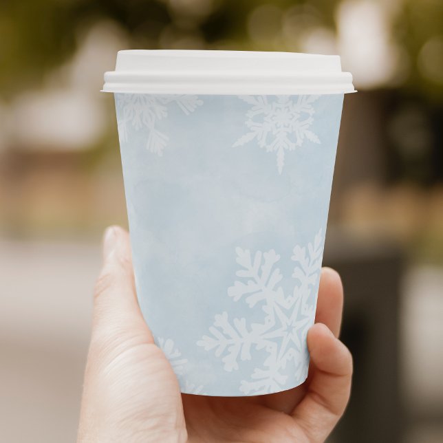 Einfaches Baby Es ist kalt draußen Winter Baby Dus Pappbecher (Von Creator hochgeladen)
