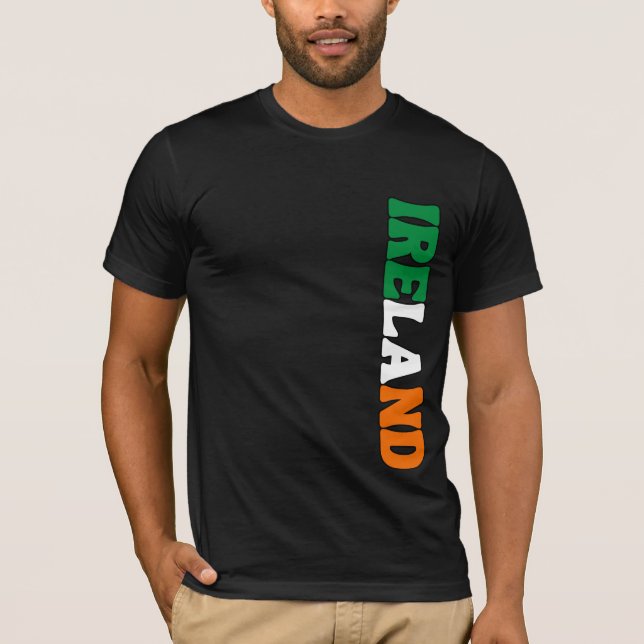 Einfaches Bekleidungsgremium für moderne irische F T-Shirt (Vorderseite)