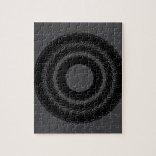 einfaches benutzerdefiniertes BLACK mandala Monogr