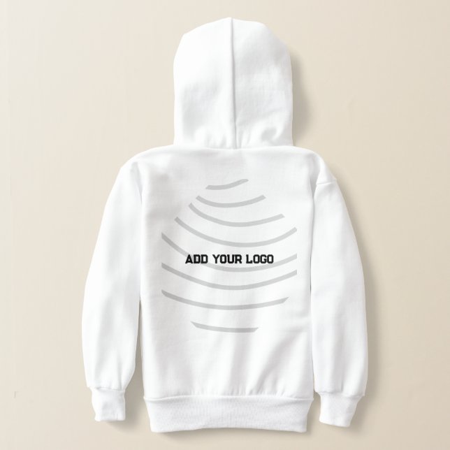 einfaches benutzerdefiniertes BLACK mandala Monogr Hoodie (AblageHinten)