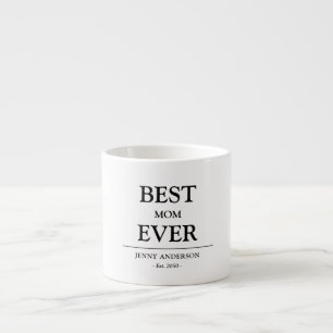 Einfaches benutzerdefiniertes Design Beste Mama Al Espressotasse
